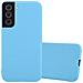 Custodia Compatibile Con Samsung Galaxy S22 Plus In Candy Blu - Coperchio Protettivo In Silicone Tpu Flessibile - Foto miniatura 1