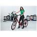 Cuore - Bianco - 250w / 20ah - Bicicletta Elettrica Urbana Pieghevole - City E-bike - Foto miniatura 2