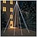 Luci Albero Natale Interni Esterni 1300 Led Bianco Freddo 8 M - Foto miniatura 1