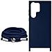 Cover Cordino Per Samsung Galaxy S23 Ultra Collana / Tracolla 80 Cm Blu - Foto miniatura 2