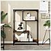 Libreria Rovere Fumo 81x36x115 Cm Legno Multistrato E Acciaio - Foto miniatura 1