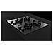 Piano Cottura GBC 64 Infinity G1 da Incasso 4 Zone Cottura da 60 cm Colore Nero - Foto miniatura 3