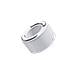 FG TheraFace Hot & Cold Rings - White massaggiatore Viso Bianco - Foto miniatura 1