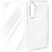 Cover Per Samsung Galaxy S23 Fe Flessibile Con Vetro Temperato 9h - Foto miniatura 1