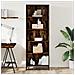 Libreria Rovere Fumo 60x35x170,5 Cm In Truciolato - Foto miniatura 3