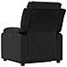 Poltrona Reclinabile Nera In Similpelle - Foto miniatura 2