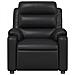 Poltrona Reclinabile Nera In Similpelle - Foto miniatura 5