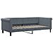 Letto da Giorno Grigio Scuro 90x200 cm in Velluto - Foto miniatura 1