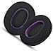 Cuscinetti Auricolari Di Ricambio In Pelle Effetto Ghiaccio Nero-viola Per Cuffie Sony Ult Wear Wh-ult900n - Foto miniatura 3