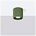 Lampada Da Soffitto Aura 1 Verde Oliva Gu10 Sl. 1794 - Minimalist Lampada A Soffitto Verde Oliva 10x10x10 Cm - Foto miniatura 4