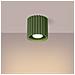 Lampada Da Soffitto Aura 1 Verde Oliva Gu10 Sl. 1794 - Minimalist Lampada A Soffitto Verde Oliva 10x10x10 Cm - Foto miniatura 5