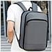 Zaino Per Laptop Da Lavoro Commuter - Resistente All'acqua, Grande Capacità 15.6 Pollici Darkgrey - Foto miniatura 5