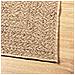 Tappeto ZIZUR Beige 100x200 cm Aspetto Iuta Interni ed Esterni - Foto miniatura 6