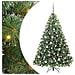 Albero di Natale artificiale con 300 LED Verde 180 cm PE e PVC - Foto miniatura 1