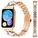 Cinturino In Acciaio Inossidabile A Quadrifoglio Compatibile Con Xiaomi 8 Pro / 9 Pro E Redmi Watch 4/5 - Oro Rosa - Foto miniatura 1