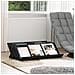 Scaffale per riviste Rovere Nero 90 x 53 x 28,5 cm - Foto miniatura 2