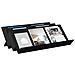 Scaffale per riviste Rovere Nero 90 x 53 x 28,5 cm - Foto miniatura 3