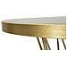 Tavolino Vkh805-oro-metallo-70x70x103 Cm - Foto miniatura 5