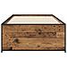 Struttura del letto Legno antico 80 x 200 cm - Foto miniatura 3