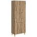 Set di armadi 2 pcs 66 x 34,5 x 90 cm Legno ingegnerizzato - Foto miniatura 1