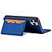 Portafoglio Magnetico Per Carte Iphone 12 Pro Max Custodia Porta Carte Blu - Foto miniatura 7