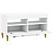 Mobile TV LED Bianco Legno ingegnerizzato - Foto miniatura 5