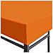 Copertura Superiore Per Gazebo 310 G / m² 4x3m Arancione - Foto miniatura 3