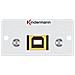 7444000528. Buchsen-typ: Usb B, Module Menge (max) : 1 Modul (e). Produktfarbe: Aluminium, Material: Aluminium. Tiefe (min) : 4,2 Cm (7444000528)  - Foto miniatura 1