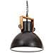 Lampada A Sospensione Industriale 25 W Nero Spento Rotonda 40cm - Foto miniatura 2