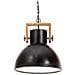 Lampada A Sospensione Industriale 25 W Nero Spento Rotonda 40cm - Foto miniatura 3
