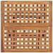 Set da Pranzo Giardino Pieghevole 3 pz Cuscino Massello di Teak - Foto miniatura 5