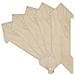 5 X Ciondolo Freccia, Dardo | Ritagli In Legno Compensato | 30 X 11 Cm | Forme Non Dipinte | Perfette Per Dipingere, Decorare, Decoupage O Come Regalo - Foto miniatura 1