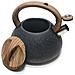 Bollitore Con Fischietto 2,7l Klausberg Kb-7250 Granito Legno - Foto miniatura 3