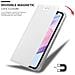 Custodia Compatibile Con Apple Iphone 13 Pro In Classy Argento - Coperchio Protettiva Con Chiusura Magnetica, Funzione Stand E Tasca Per Le Carte - Foto miniatura 8