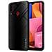 Custodia Compatibile Con Samsung Galaxy A20s - Ottica A Strisce In Opale Nero - Coperchio Protettivo In Vetro Temperato E Silicone Tpu - Foto miniatura 1