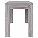 Tavolo Da Pranzo Grigio Sonoma 120x60x76 Cm Legno Multistrato - Foto miniatura 4