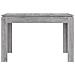 Tavolo Da Pranzo Grigio Sonoma 120x60x76 Cm Legno Multistrato - Foto miniatura 5