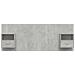 Testiera Letto Con Comodini In Legno Multistrato Grigio Cemento - Foto miniatura 3