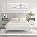 Testiera Letto Con Comodini In Legno Multistrato Grigio Cemento - Foto miniatura 1