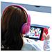 Cuffie Bluetooth 5.1 Per Bambini Autonomia 8 Ore Pieghevoli Akashi Rosa / Viola - Foto miniatura 3