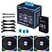 Uni Fan Sl V2 120 Case Per Computer Ventilatore 12 Cm Nero 3 Pz - Foto miniatura 2