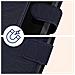 Custodia Per Iphone 15 Pro Copertina Portacarte Funzione Supporto Blu - Foto miniatura 10