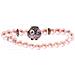 Bracciale Donna Lancaster Jla-br-owl-4-pe Marrone Arancio Zirconio Argento Puro 16 Mm - Foto miniatura 1