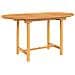 Tavolo Giardino Estensibile 110-160x80x75cm Legno Massello Teak - Foto miniatura 2