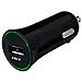 Car Icc01 Compact Car Charger Dc 12-24v Single Usb Socket 1a Black - Foto miniatura 1