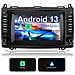 Autoradio Per Mercedes Benz Vito Viano /sprinter W639 W245/classe B /classe A W169, 7 Pollici Car Radio Android (2+32gb) Carplay Android Auto Bluetooth Gps Fm - Foto miniatura 1