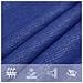 Vela Parasole 160 G /m Rettangolare Blu 3x4 M In Hdpe - Foto miniatura 5