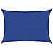 Vela Parasole 160 G /m Rettangolare Blu 3x4 M In Hdpe - Foto miniatura 1