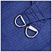 Vela Parasole 160 G /m Rettangolare Blu 3x4 M In Hdpe - Foto miniatura 9