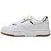 White, Gold Casual Closed Sport Shoe Sneakers Sintetico E Tessile Scarpe Donna Bianco Eu 36, 1-23718-20 190 - Foto miniatura 3
